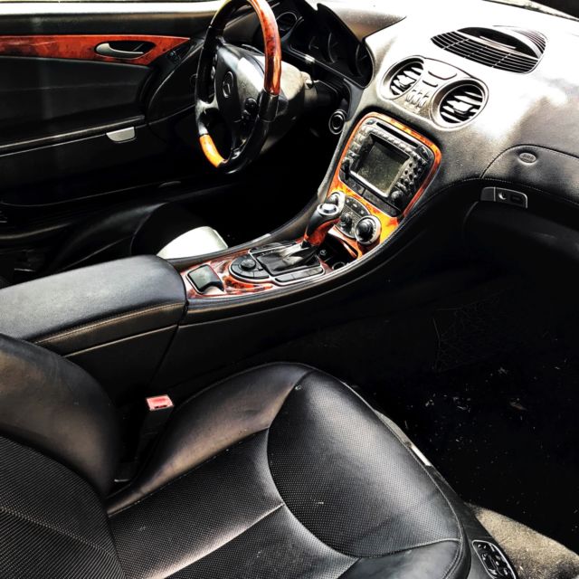 1980 Silver Mercedes-Benz SL-Class Convertible