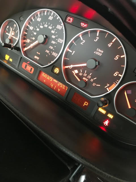 1994 White BMW 3-Series Convertible