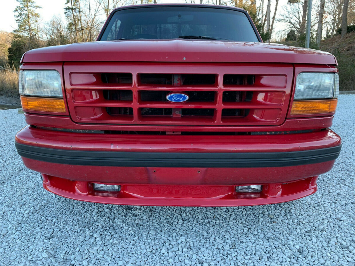 1994 Red Ford F-150 Standard Cab Pickup