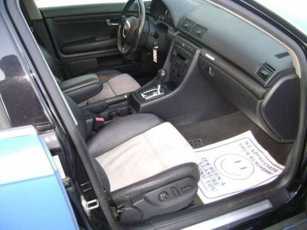 1980 Black/blue Audi S4 Sedan