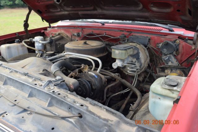 1986 Red Chevrolet C/K Pickup 1500 Standard Cab Pickup