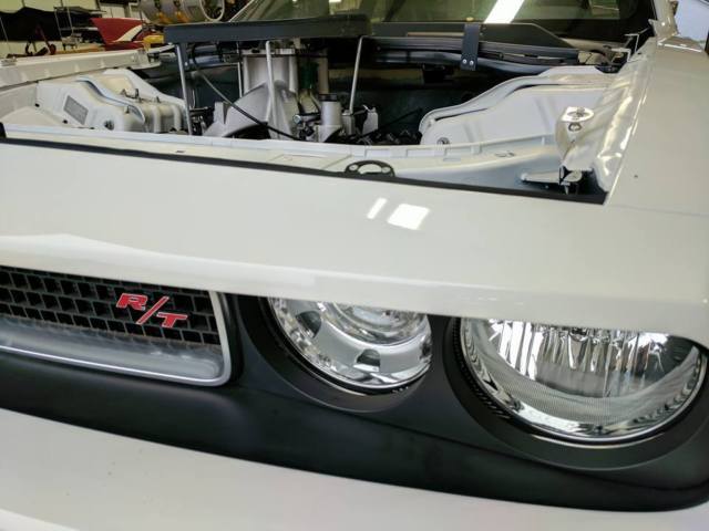 1970 White Dodge Challenger