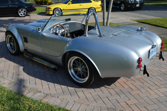 1965 Silver Shelby Shelby 427 Replica Convertible