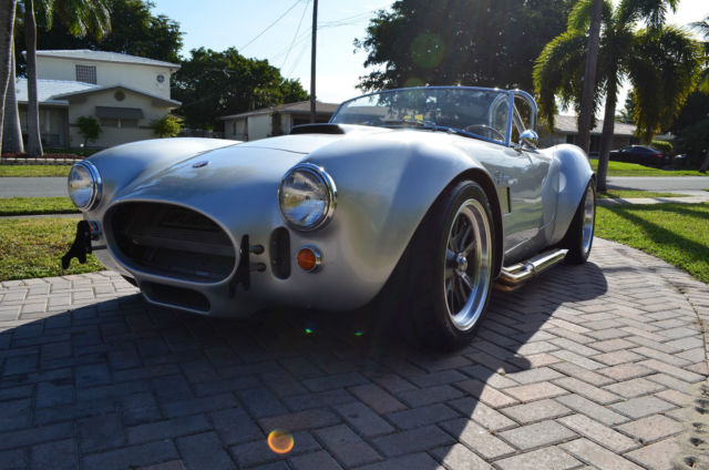 1965 Silver Shelby Shelby 427 Replica Convertible