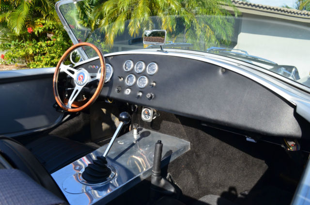 1965 Silver Shelby Shelby 427 Replica Convertible