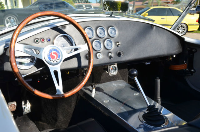 1965 Silver Shelby Shelby 427 Replica Convertible