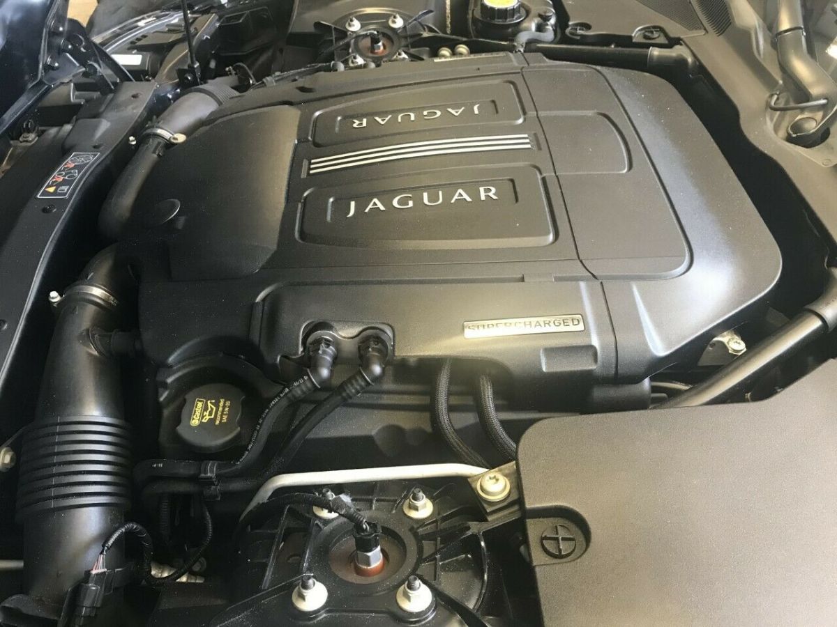 1965 Blue Jaguar XKR Coupe