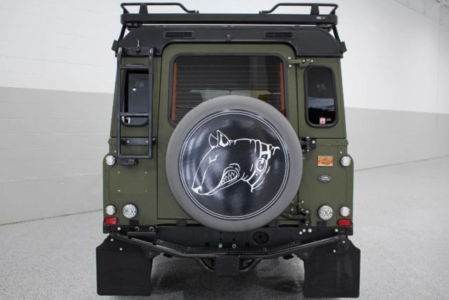 1914 Green Land Rover Defender SUV