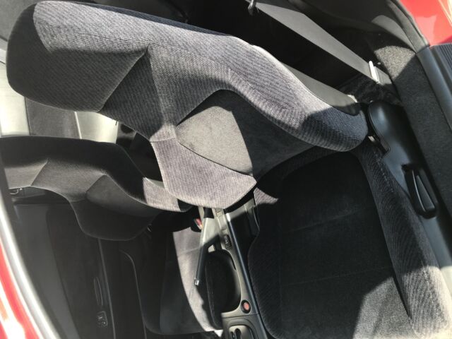 1993 Red Honda Prelude Coupe