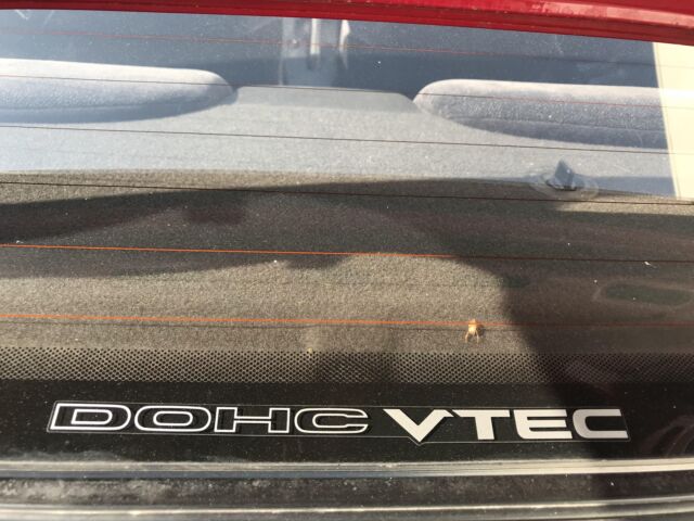 1993 Red Honda Prelude Coupe