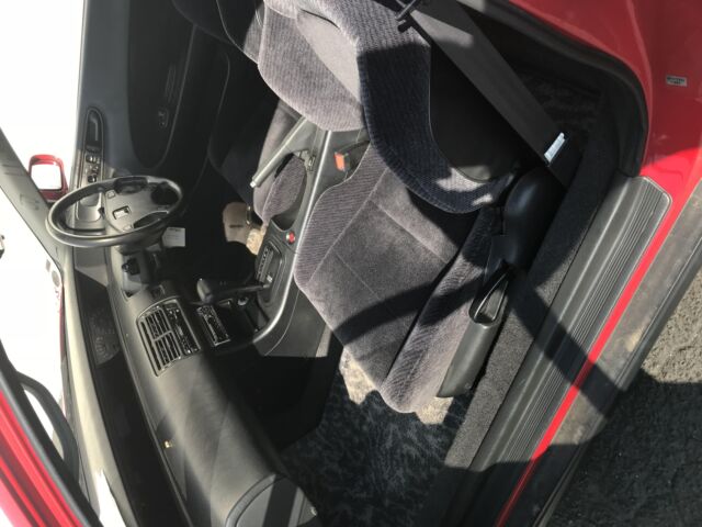 1993 Red Honda Prelude Coupe