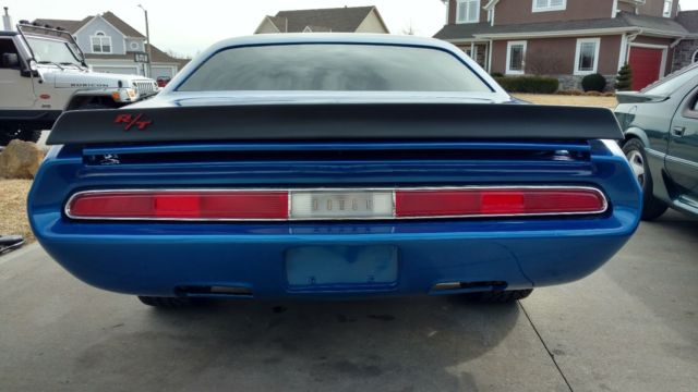1970 Blue Dodge Challenger