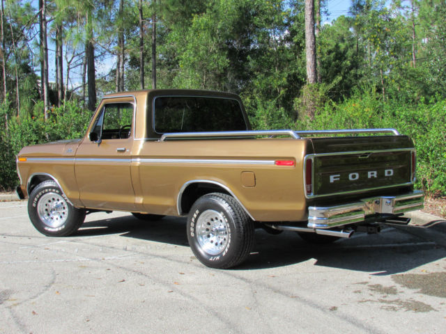 1979 DESERT GOLD METALLIC Ford F-100 Standard Cab Pickup