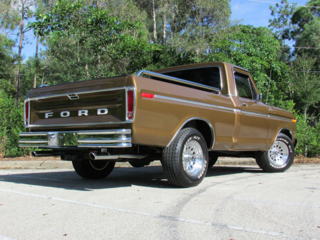 1979 DESERT GOLD METALLIC Ford F-100 Standard Cab Pickup