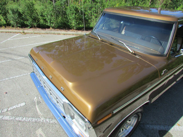 1979 DESERT GOLD METALLIC Ford F-100 Standard Cab Pickup
