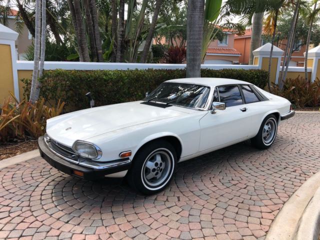 1984 White Jaguar XJS Coupe