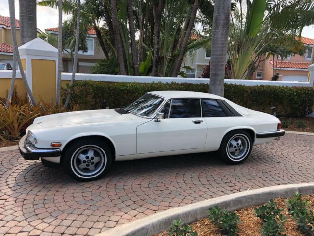 1984 White Jaguar XJS Coupe