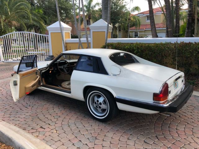 1984 White Jaguar XJS Coupe