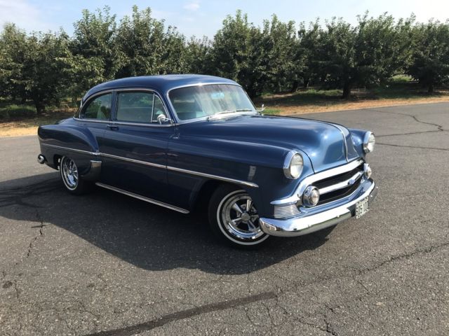 1953 Blue Chevrolet Bel Air/150/210 Coupe
