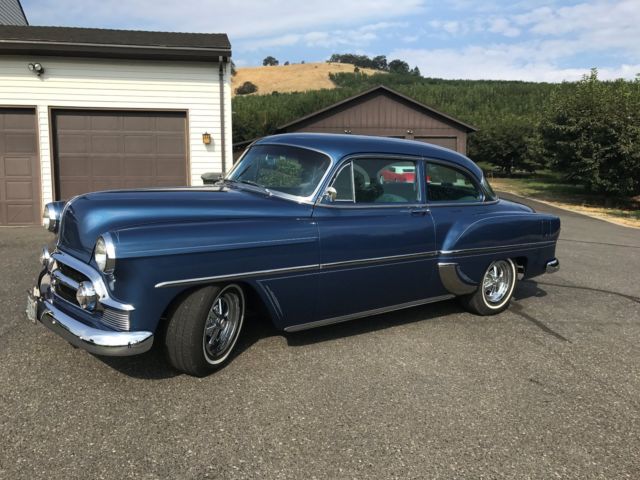 1953 Blue Chevrolet Bel Air/150/210 Coupe