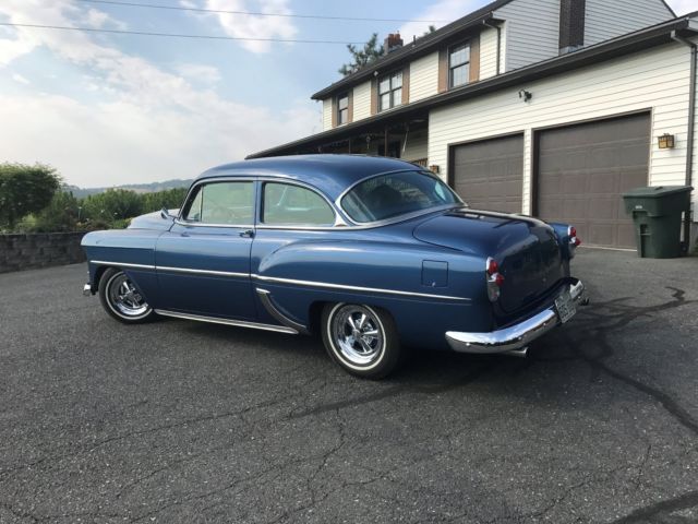 1953 Blue Chevrolet Bel Air/150/210 Coupe