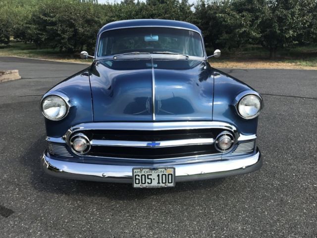1953 Blue Chevrolet Bel Air/150/210 Coupe
