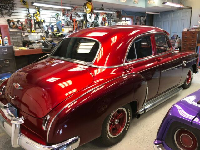 1949 Red Chevrolet Bel Air/150/210 Sedan