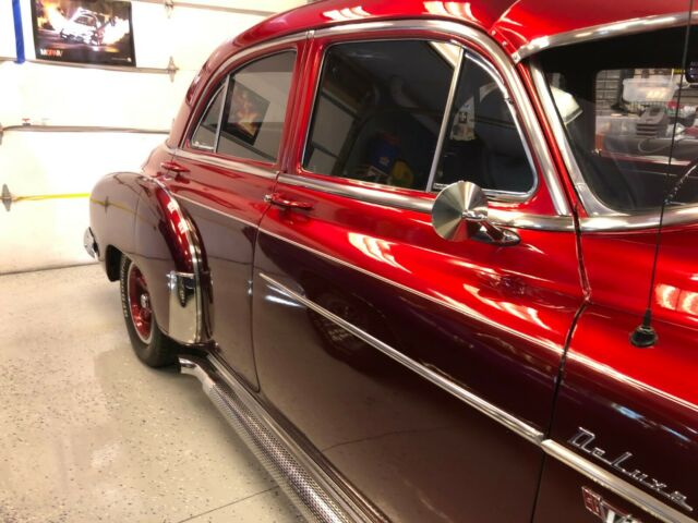 1949 Red Chevrolet Bel Air/150/210 Sedan