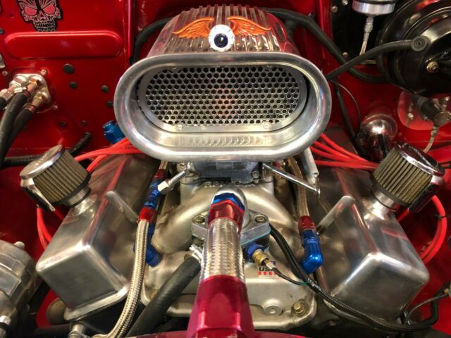 1949 Red Chevrolet Bel Air/150/210 Sedan