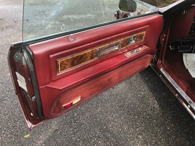 1984 Burgundy Oldsmobile Toronado Coupe