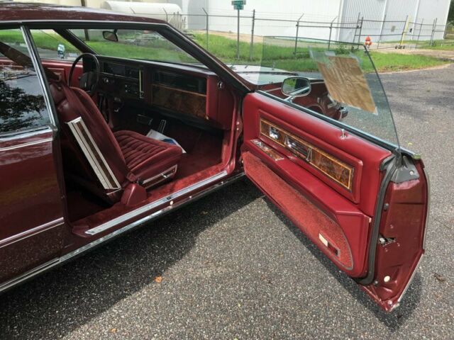 1984 Burgundy Oldsmobile Toronado Coupe
