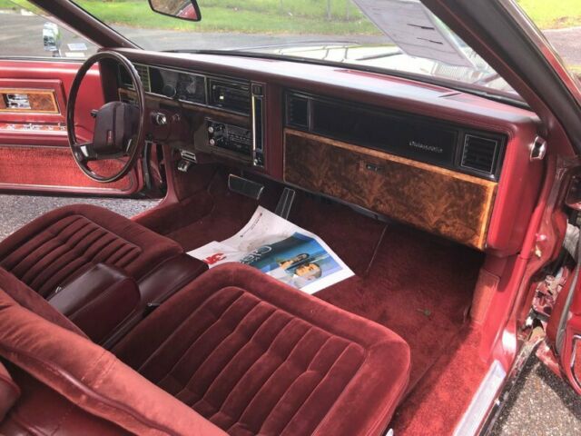 1984 Burgundy Oldsmobile Toronado Coupe