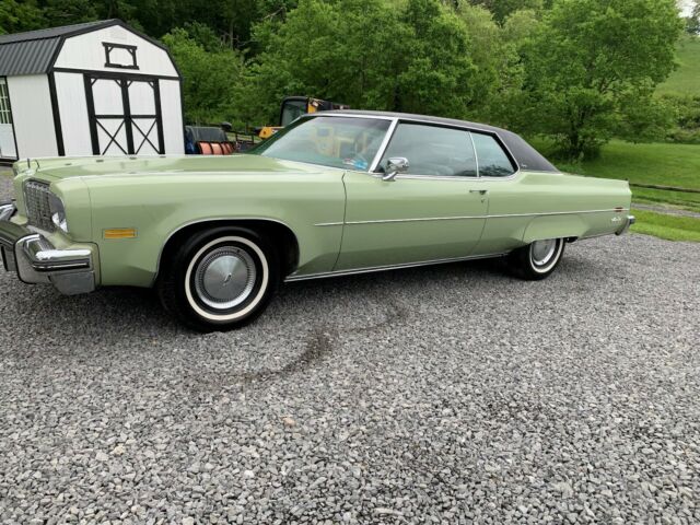1974 Sage Green Oldsmobile Ninety-Eight Coupe