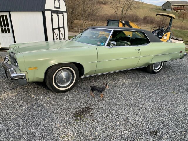 1974 Sage Green Oldsmobile Ninety-Eight Coupe