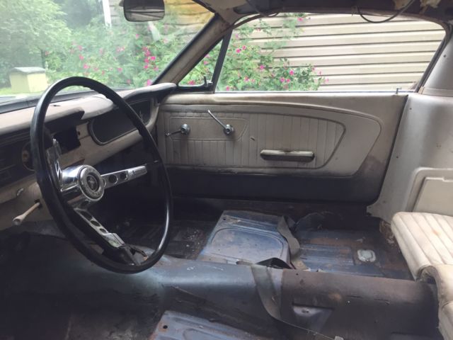 1965 Primer Ford Mustang 2+2 Fast Back