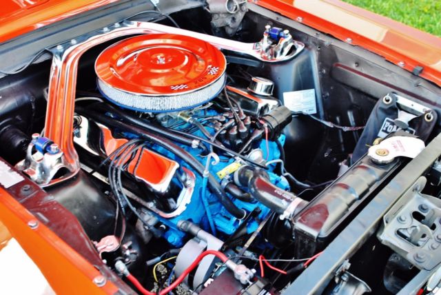 1965 Poppey Red Ford Mustang