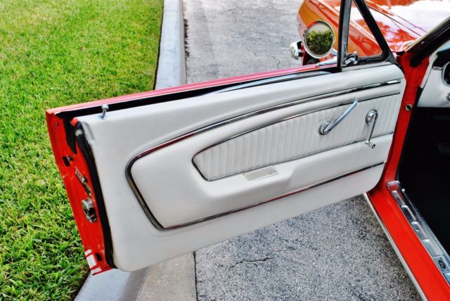 1965 Poppey Red Ford Mustang