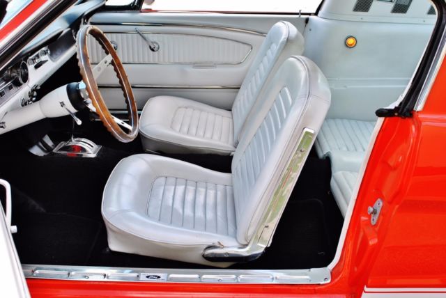 1965 Poppey Red Ford Mustang