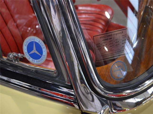 1959 Yellow Mercedes-Benz 200-Series Cabriolet