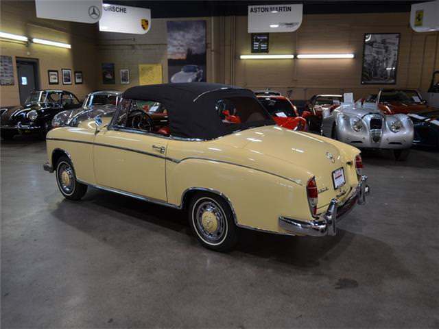 1959 Yellow Mercedes-Benz 200-Series Cabriolet