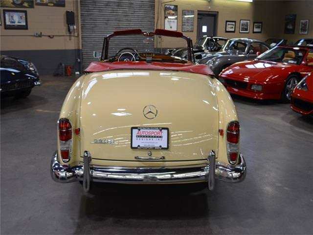 1959 Yellow Mercedes-Benz 200-Series Cabriolet