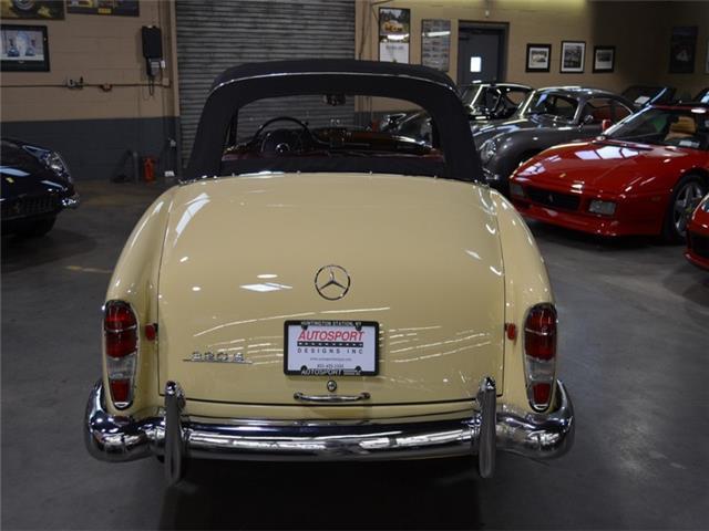1959 Yellow Mercedes-Benz 200-Series Cabriolet