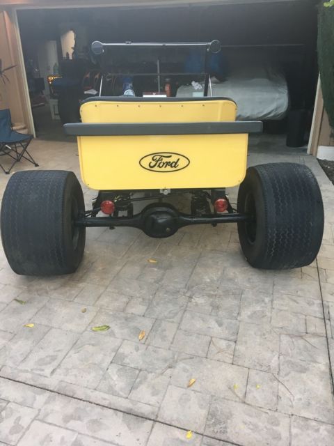 1923 Yellow Ford Model T