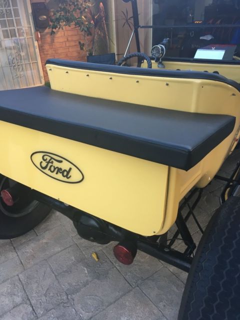 1923 Yellow Ford Model T
