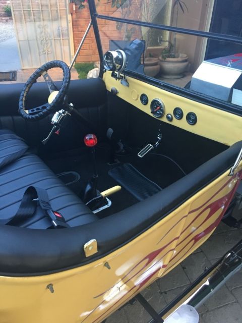 1923 Yellow Ford Model T