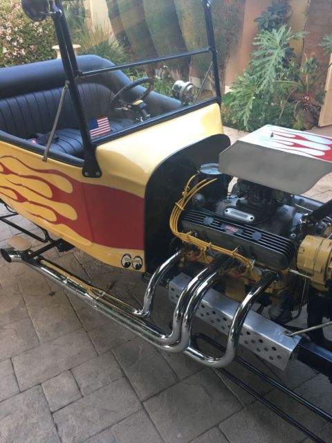 1923 Yellow Ford Model T