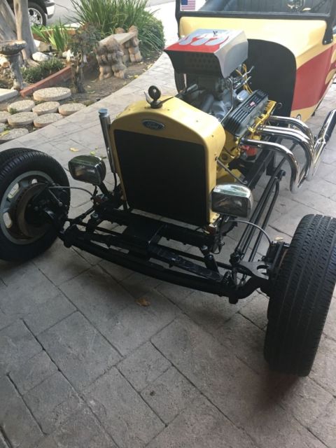 1923 Yellow Ford Model T