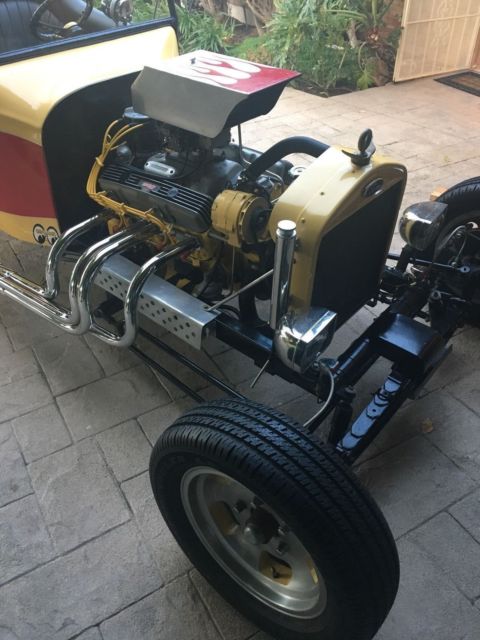 1923 Yellow Ford Model T