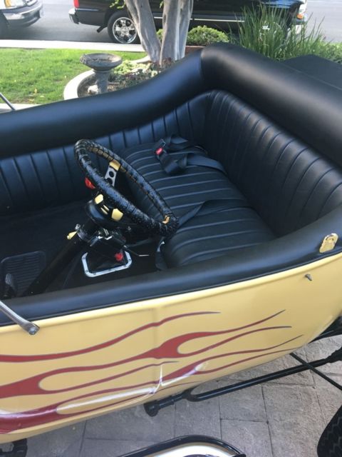 1923 Yellow Ford Model T