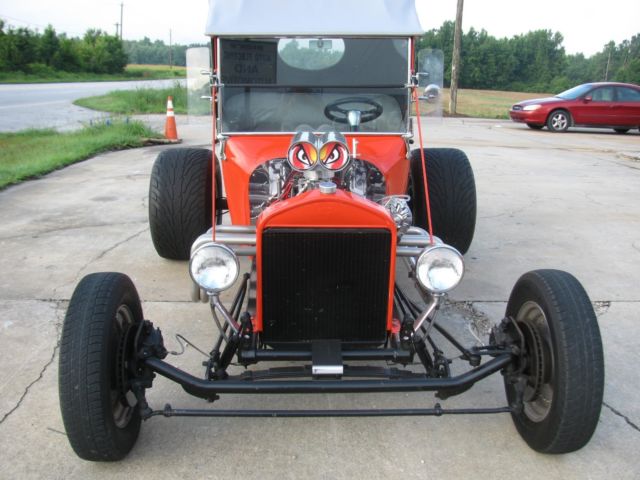 1923 Orange Ford Model T